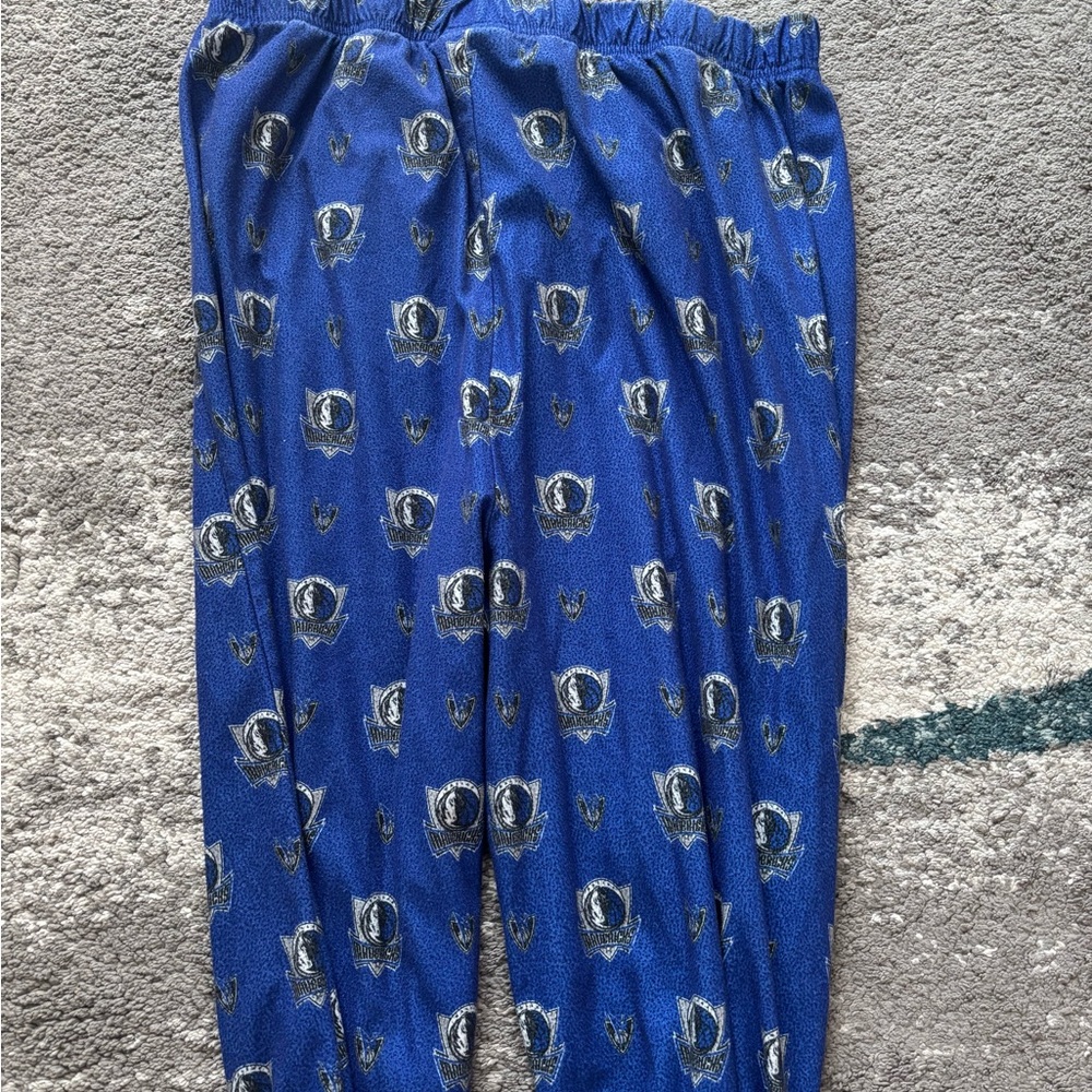 Dallas Mavericks NBA Blue and White Joggers
